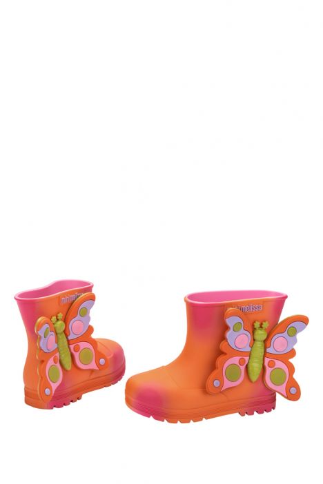 36182 Mini Melissa Kız Çocuk Yağmur Botu 24-30 BK798 - Pembe/Pink