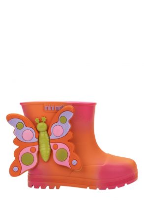 36182 Mini Melissa Kız Çocuk Yağmur Botu 24-30 BK798 - Pembe/Pink