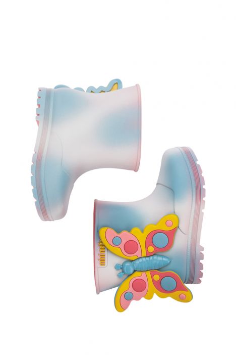 36182 Mini Melissa Kız Çocuk Yağmur Botu 24-30 BK799 - Mavi/Blue