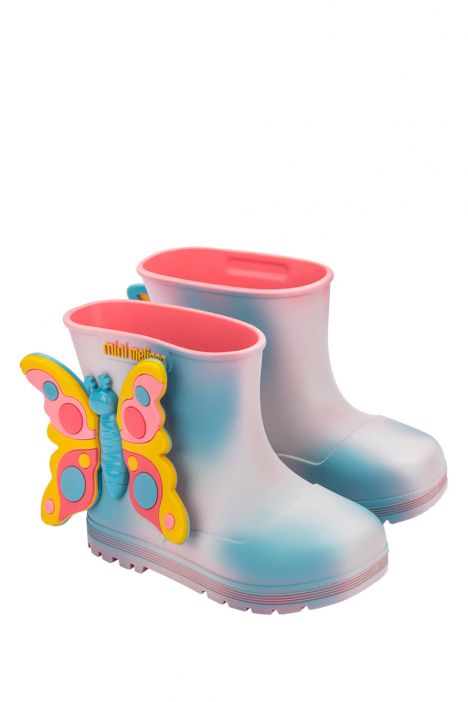 36182 Mini Melissa Kız Çocuk Yağmur Botu 24-30 BK799 - Mavi/Blue