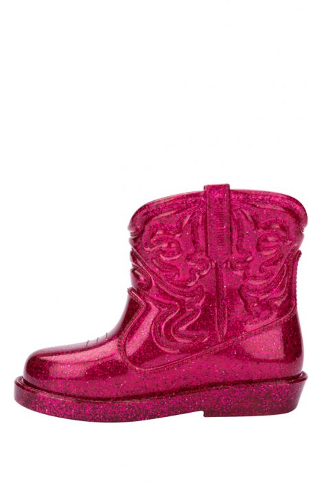 36191 Mini Melissa Kız Çocuk Yağmur Botu 24-30 BM701 - Fuşya/Fuschia
