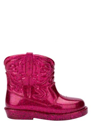 36191 Mini Melissa Kız Çocuk Yağmur Botu 24-30 BM701 - Fuşya/Fuschia
