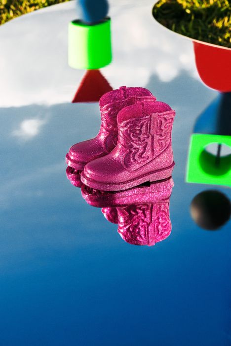 36191 Mini Melissa Kız Çocuk Yağmur Botu 24-30 BM701 - Fuşya/Fuschia