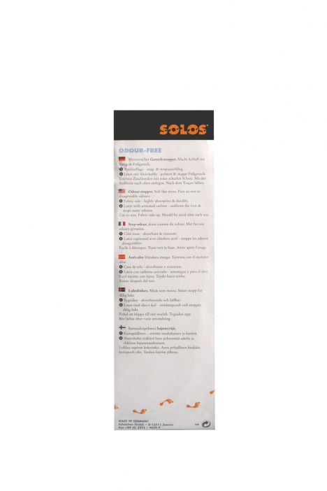 363 Solos Odour-Free Antibakteriyel Taban Astarı Siyah / Black