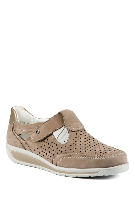 36355 Ara Shoes Kadın Nubuk Ayakkabı 3,5-8,5 TAUPE,PLATIN - 05TP