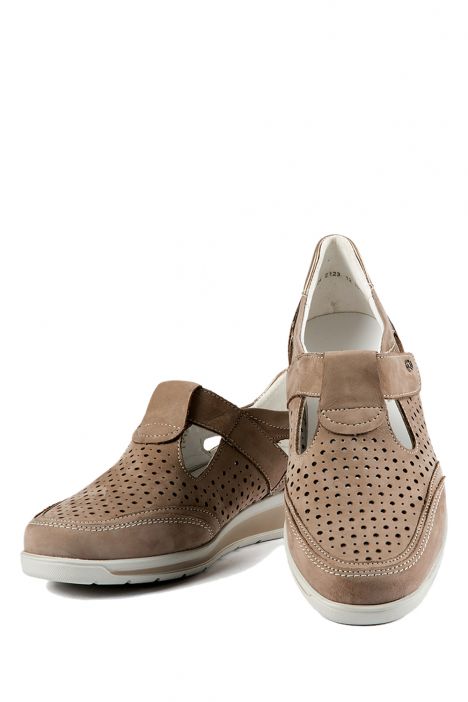 36355 Ara Shoes Kadın Nubuk Ayakkabı 3,5-8,5 TAUPE,PLATIN - 05TP