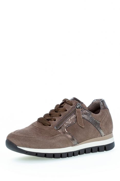 36438 Gabor Kadın Deri Spor Ayakkabı 3.5-7.5 30 Bronz/Dreamvelour/Points-mohair/bronce