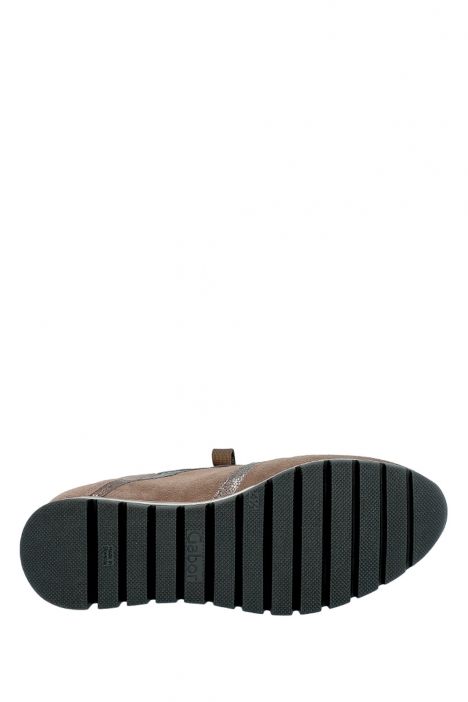 36438 Gabor Kadın Deri Spor Ayakkabı 3.5-7.5 30 Bronz/Dreamvelour/Points-mohair/bronce