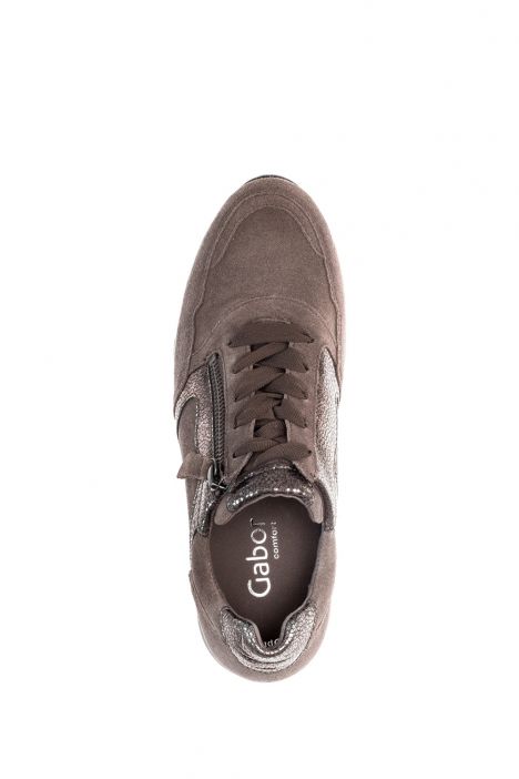 36438 Gabor Kadın Deri Spor Ayakkabı 3.5-7.5 30 Bronz/Dreamvelour/Points-mohair/bronce