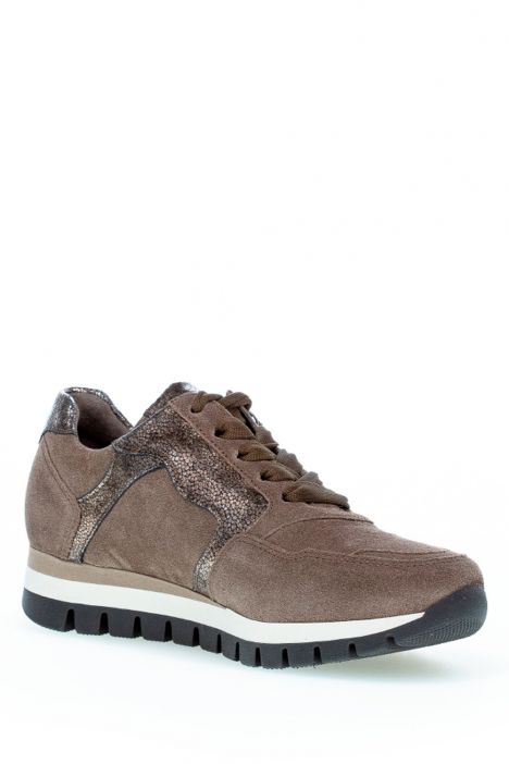 36438 Gabor Kadın Deri Spor Ayakkabı 3.5-7.5 30 Bronz/Dreamvelour/Points-mohair/bronce