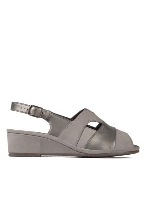 36826 Ara Shoes Kadın Sandalet 3,5 - 8,5 GUN,GRIGIO - 06GG