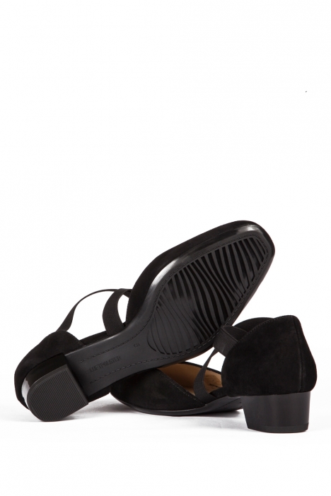 36831 Ara Shoes Kadın Topuklu Nubuk Ayakkabı 3-7 SAMTCHEVRO, SCHWARZ - 01SS