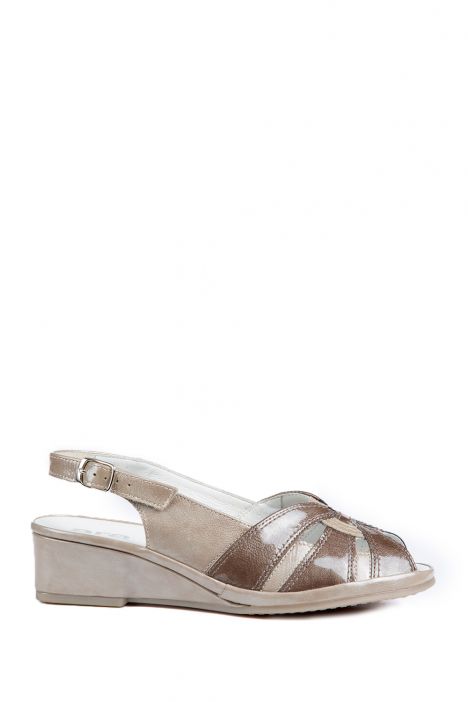 36832 Ara Shoes Kadın Sandalet 3,5-8 TAUPE,COTTON - 12TC