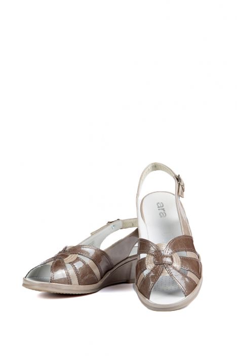 36832 Ara Shoes Kadın Sandalet 3,5-8 TAUPE,COTTON - 12TC