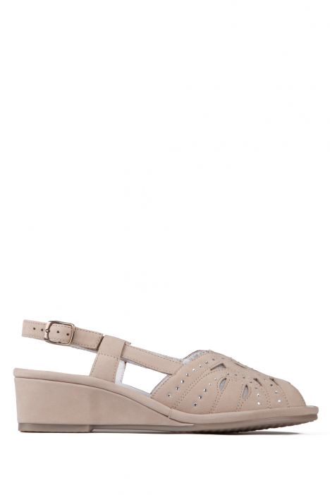36838 Ara Shoes Kadın Nubuk Sandalet 3,5-8,5 COTTON - 05C