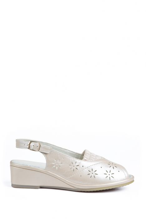 36841 Ara Shoes Kadın Deri Sandalet 3,5 - 8,5 MARMOR - 05M