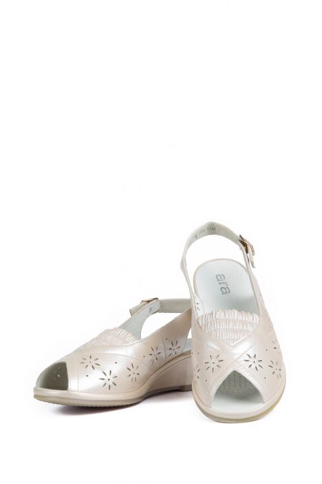 36841 Ara Shoes Kadın Deri Sandalet 3,5 - 8,5 MARMOR - 05M