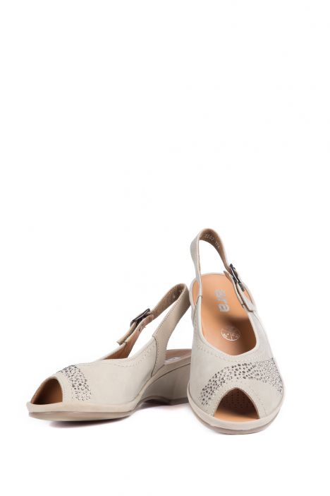 37005 Ara Shoes Kadın Nubuk Sandalet 3 - 8,5 MOON - 06M