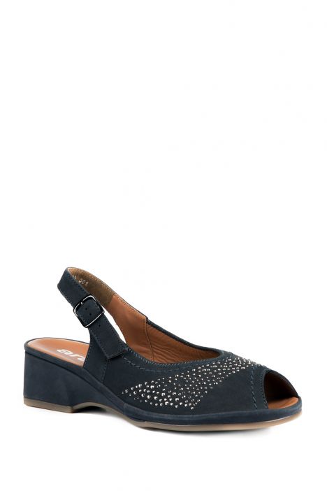 37005 Ara Shoes Kadın Nubuk Sandalet 3 - 8,5 OZEAN - 05OZ