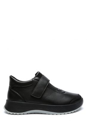 3701 Berkemann Corinne Kadın Velkrolu Anatomik Bot 3.5-7.5 Schwarz Leder/Strc. - 906