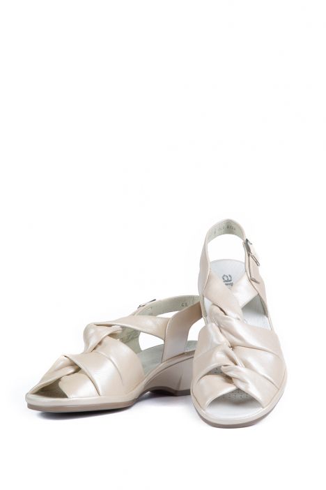 37020 Ara Shoes Kadın Deri Sandalet 2,5-8 MARMOR - 08M