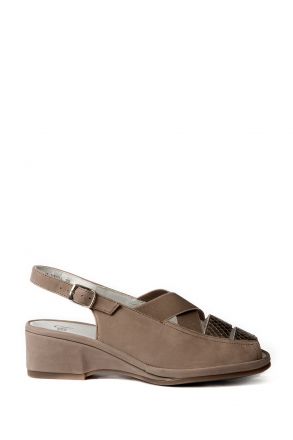 37034 Ara Shoes Kadın Sandalet 2,5-8 TAUPE - 21T