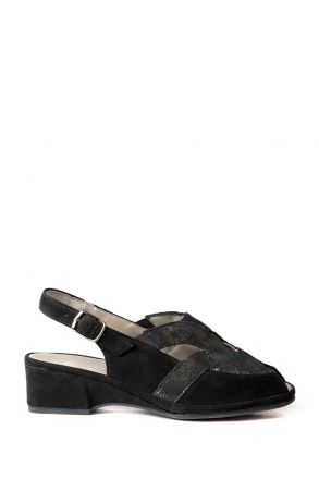 37040 Ara Shoes Kadın Sandalet 3-8 SCHWARZ - 01S