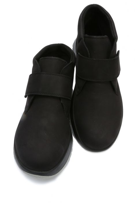 3704 Berkemann Serenella Kadın Velkrolu Anatomik Bot 3.5-7.5 Schwarz Nubukleder - 910
