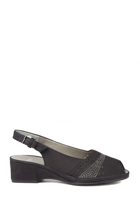 37051 Ara Shoes Kadın Nubuk Sandalet 3-8 NUBUK HEAVEN OCEAN - 02NO