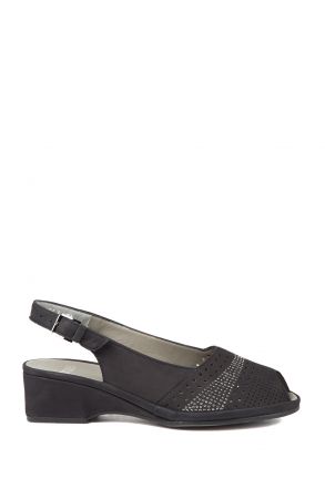37051 Ara Shoes Kadın Nubuk Sandalet 3-8 NUBUK HEAVEN OCEAN - 02NO