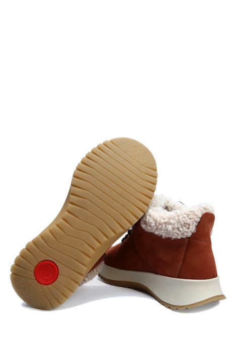 3705 Berkemann Lida Kadın Anatomik Bot 3.5-7.5 Fawn/White - Nubuck/Plush - 647