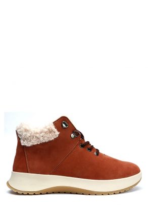 3705 Berkemann Lida Kadın Anatomik Bot 3.5-7.5 Fawn/White - Nubuck/Plush - 647