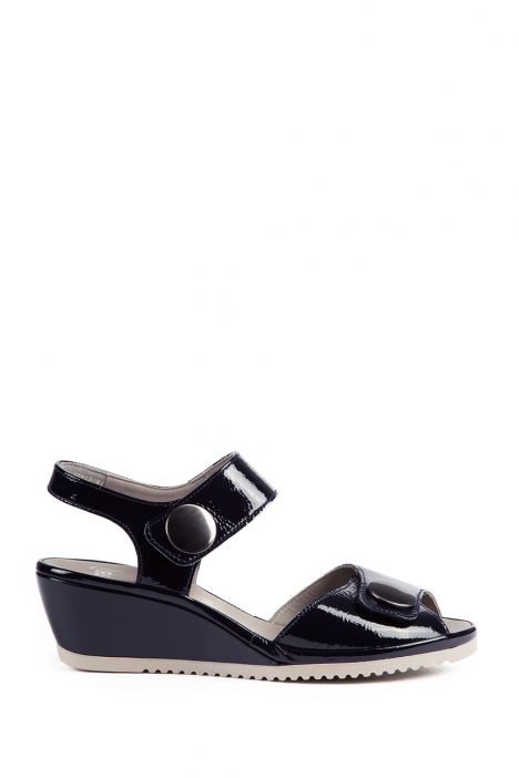 37113 Ara Shoes Kadın Dolgu Topuk Sandalet 3-8,5 BLAU - 02B