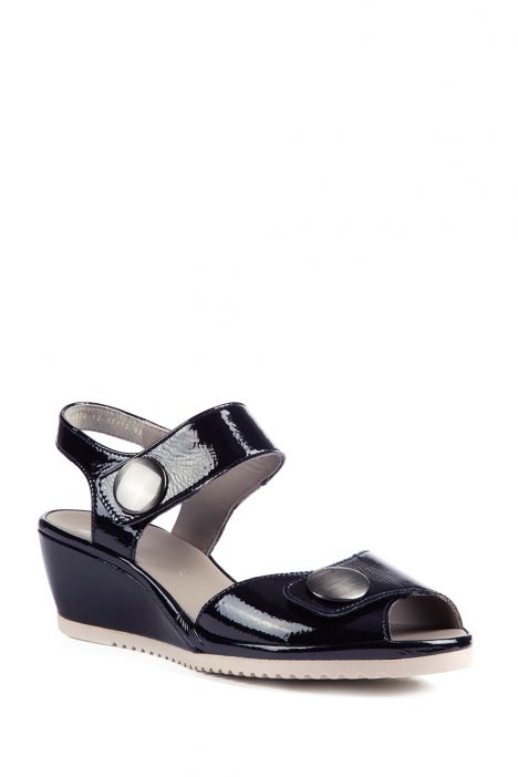 37113 Ara Shoes Kadın Dolgu Topuk Sandalet 3-8,5 BLAU - 02B
