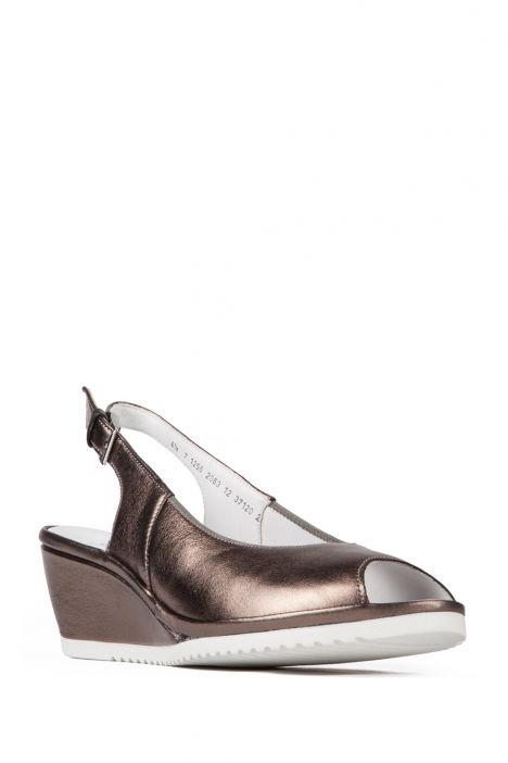 37120 Ara Shoes Kadın Sandalet 3,5-8,5 TITAN, METALLIC FLASH - 23MT