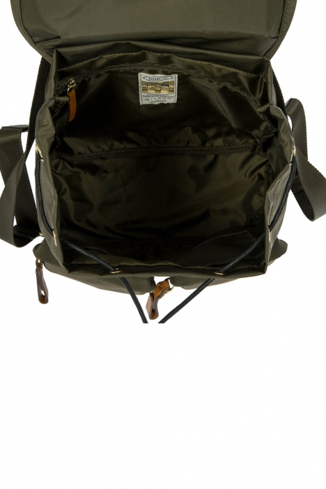 3754 Bric's X-Travel Sırt Çantası 27x27x13 cm Yeşil / Olive