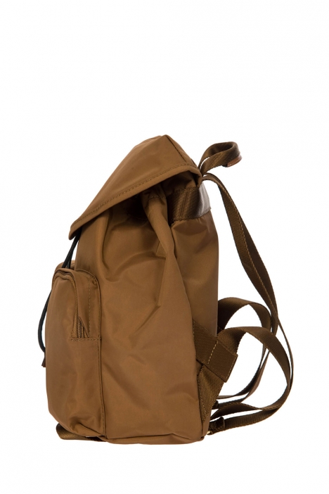 3754 Bric's X-Travel Sırt Çantası 27x27x13 cm Taba / Leather