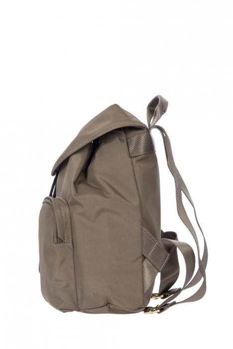 3754 Bric's X-Travel Sırt Çantası 27x27x13 cm Gri / Mud