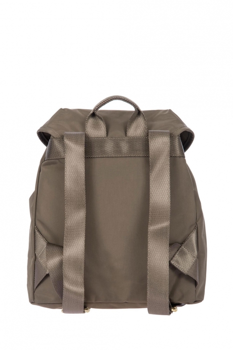 3754 Bric's X-Travel Sırt Çantası 27x27x13 cm Gri / Mud