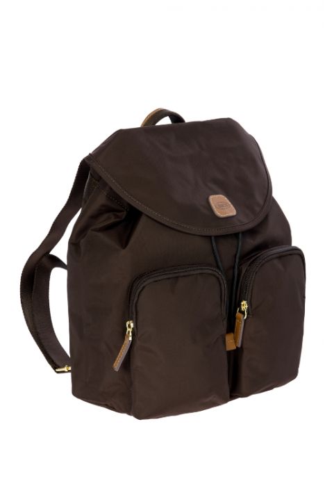 3754 Bric's X-Travel Sırt Çantası 27x27x13 cm Kahve/Brown - 086
