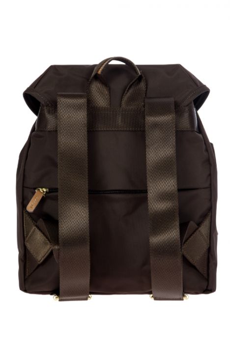 3754 Bric's X-Travel Sırt Çantası 27x27x13 cm Kahve/Brown - 086