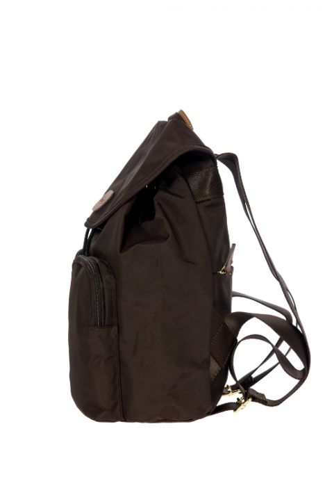 3754 Bric's X-Travel Sırt Çantası 27x27x13 cm Kahve/Brown - 086
