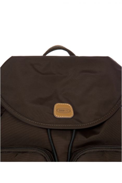 3754 Bric's X-Travel Sırt Çantası 27x27x13 cm Kahve/Brown - 086