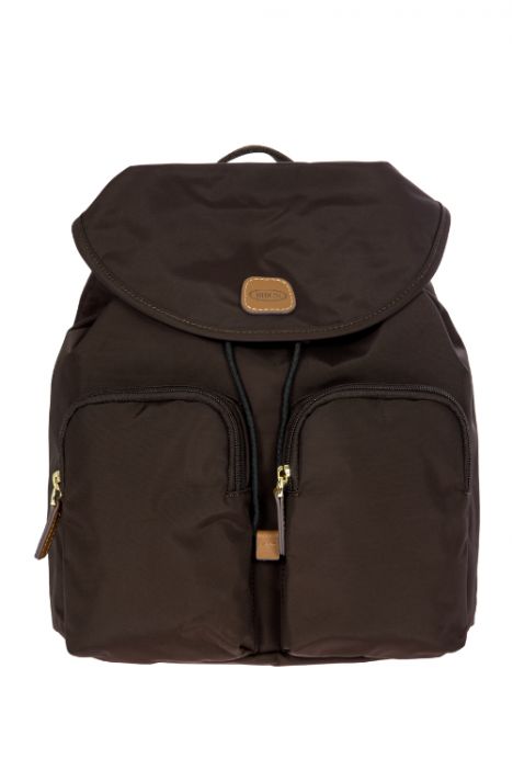 3754 Bric's X-Travel Sırt Çantası 27x27x13 cm Kahve/Brown - 086