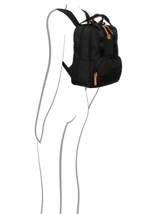 3756 Bric's X-Travel Sırt Çantası 28x36x16 cm Siyah / Black
