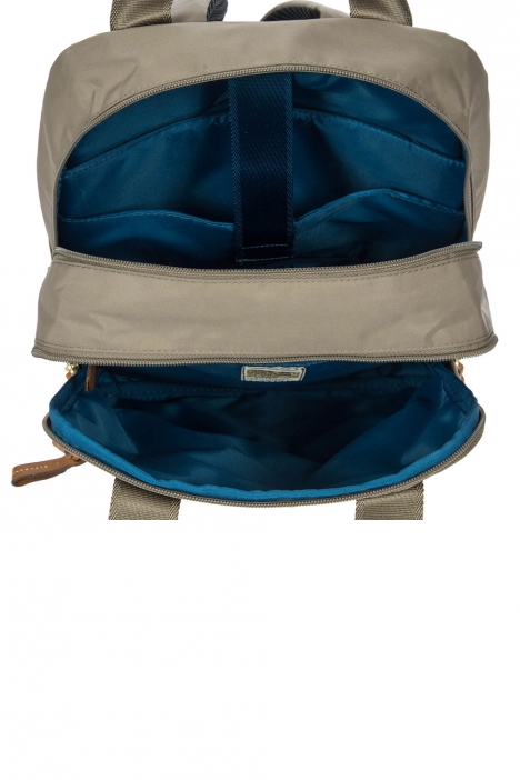 3756 Bric's X-Travel Sırt Çantası 28x36x16 cm Dove Gri / Dove Grey
