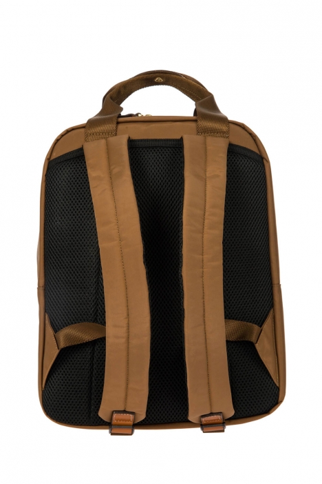 3756 Bric's X-Travel Sırt Çantası 28x36x16 cm Taba / Leather