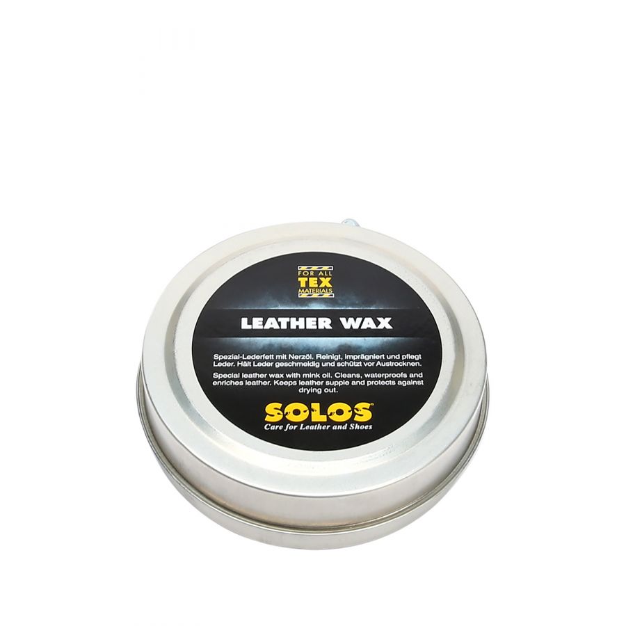 3763 Solos Leather Wax 100 ml Siyah - 14502 | Kifidis.com.tr