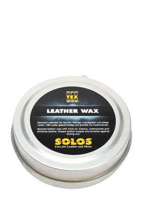 3763 Solos Leather Wax 100 ml Siyah / Black