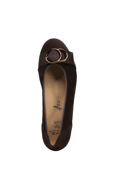 37678 Ara Shoes Kadın Topuklu Ayakkabı 3.5-9.0 SAMTCHE,MORO - 04SM